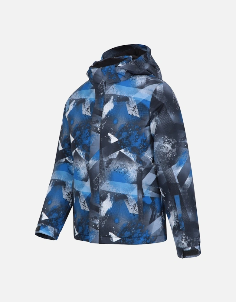Mountain Warehouse Childrens/Kids Mogal Geometric Ski Jacket