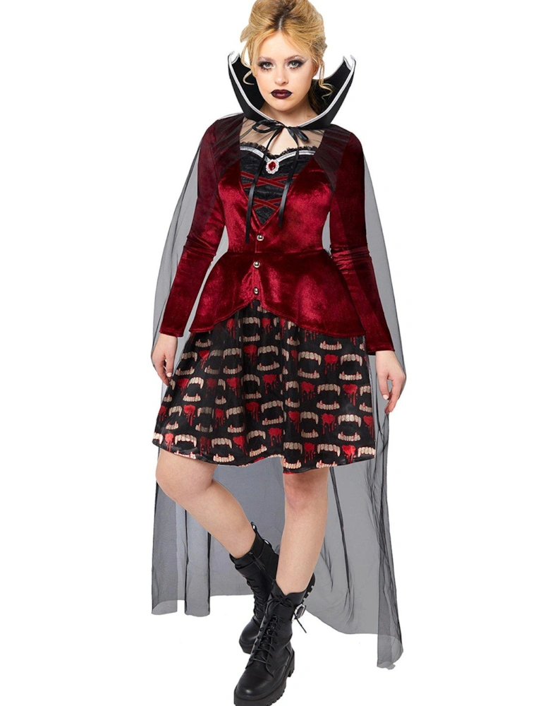 Halloween Midnight Vampiress Costume