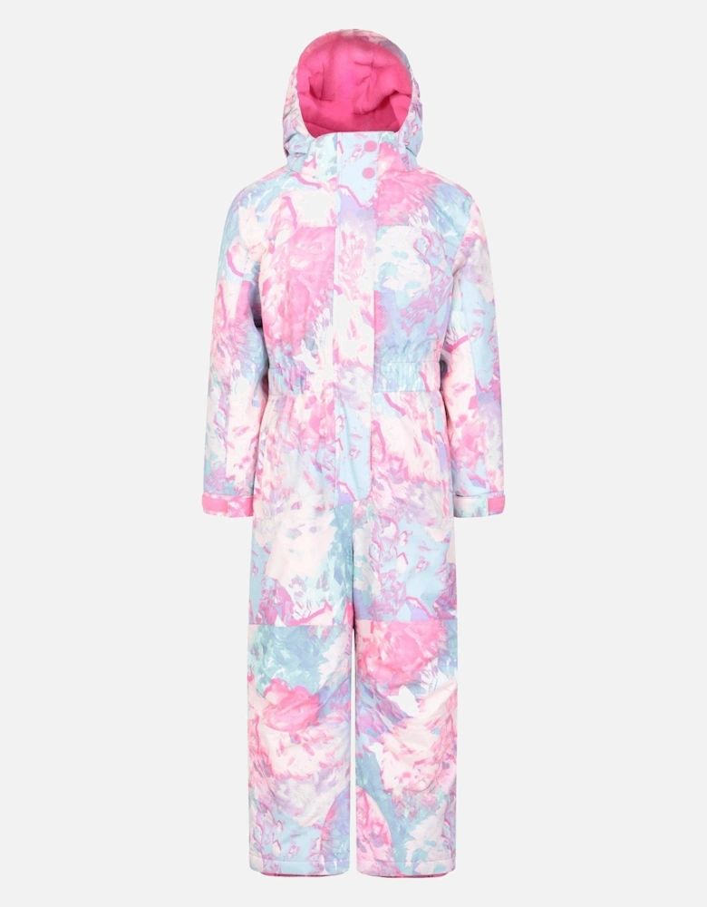 Mountain Warehouse Childrens/Kids Cloud Watercolour Snowsuit