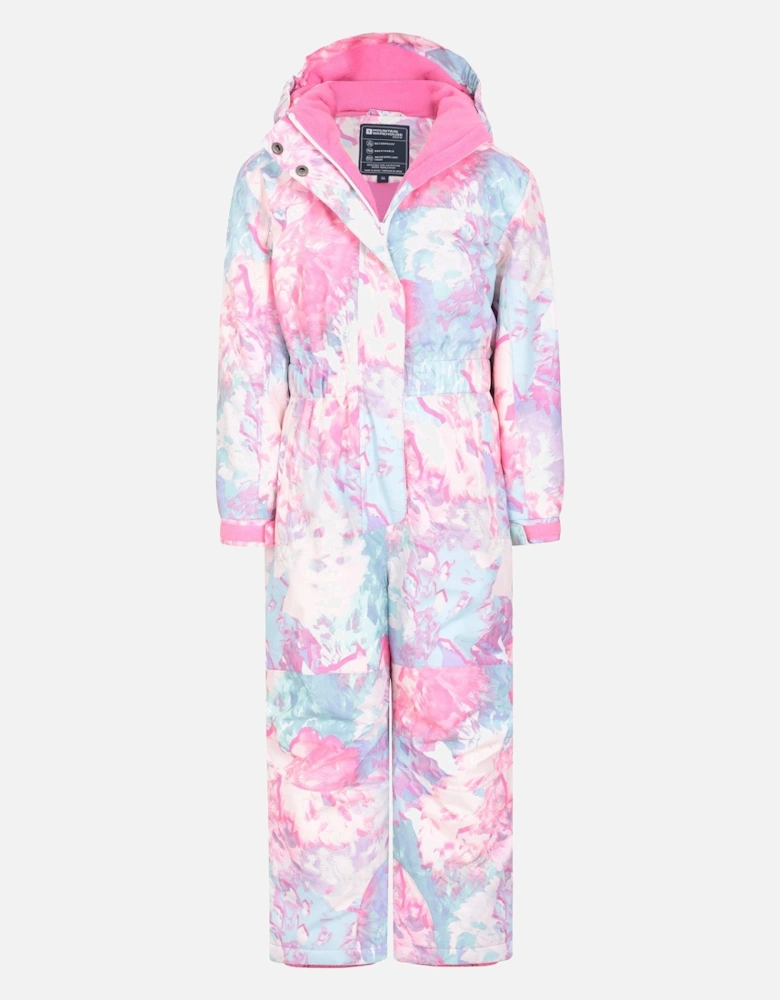 Mountain Warehouse Childrens/Kids Cloud Watercolour Snowsuit