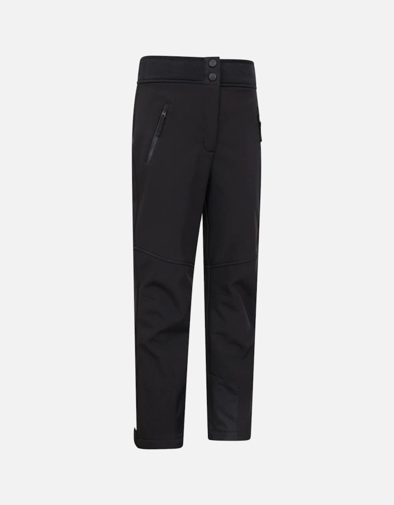 Childrens/Kids Swiss Softshell Ski Trousers