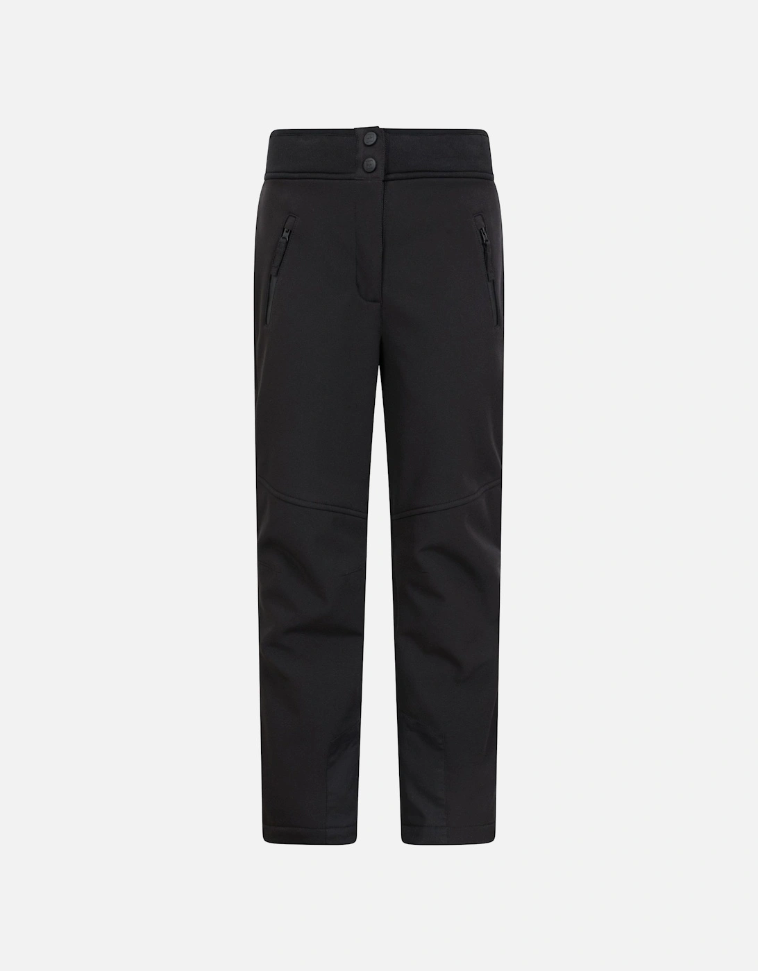Childrens/Kids Swiss Softshell Ski Trousers, 5 of 4