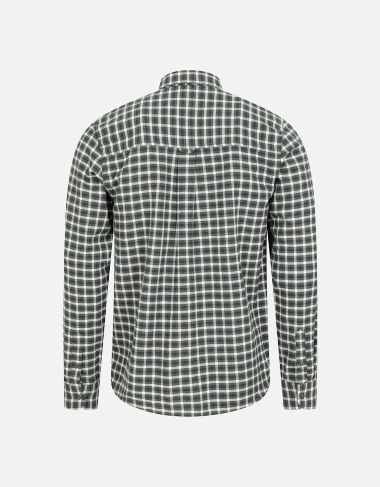 Mens Driftwood Checked Organic Shirt