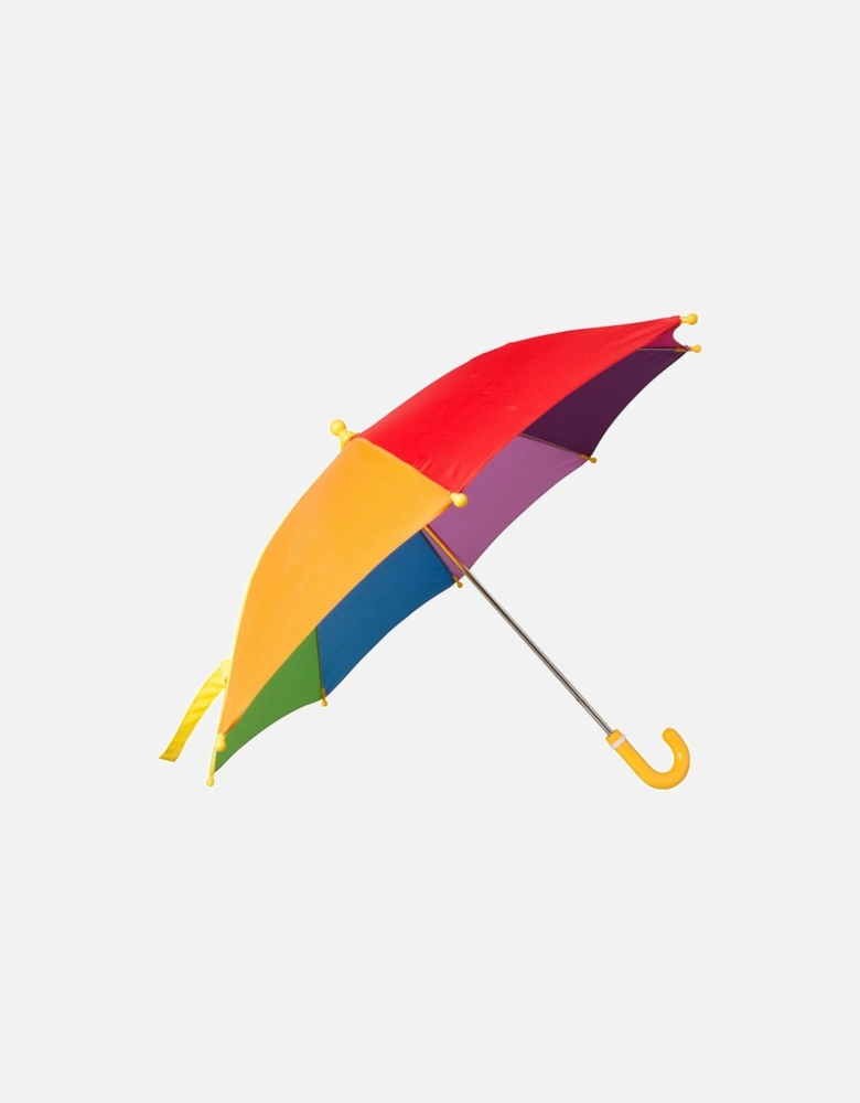 Childrens/Kids Rainbow Stick Umbrella