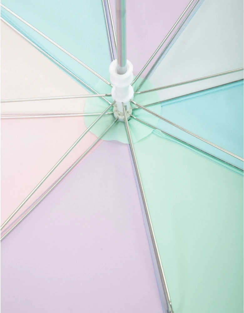 Childrens/Kids Rainbow Stick Umbrella