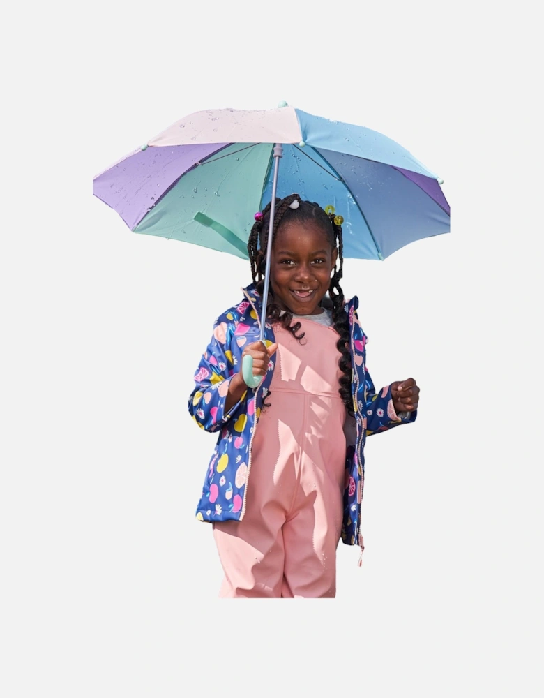 Childrens/Kids Rainbow Stick Umbrella