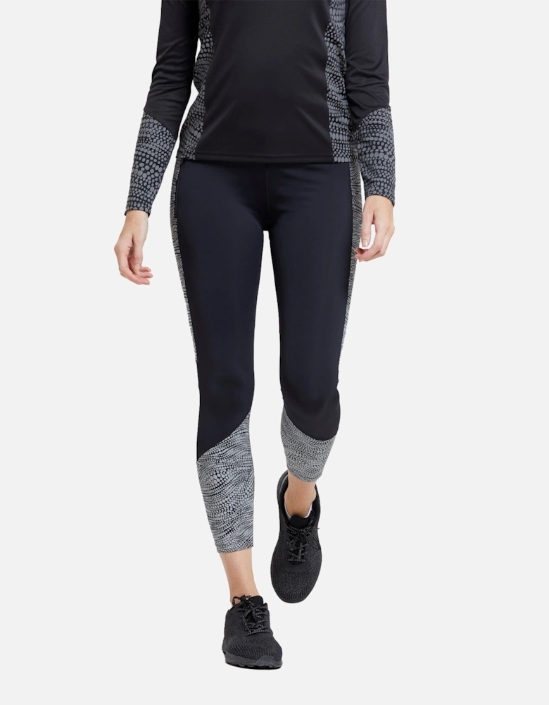 Womens/Ladies Pro Reflective 7/8 Leggings