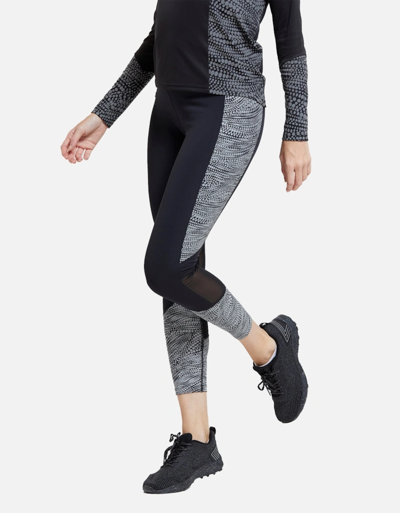 Womens/Ladies Pro Reflective 7/8 Leggings