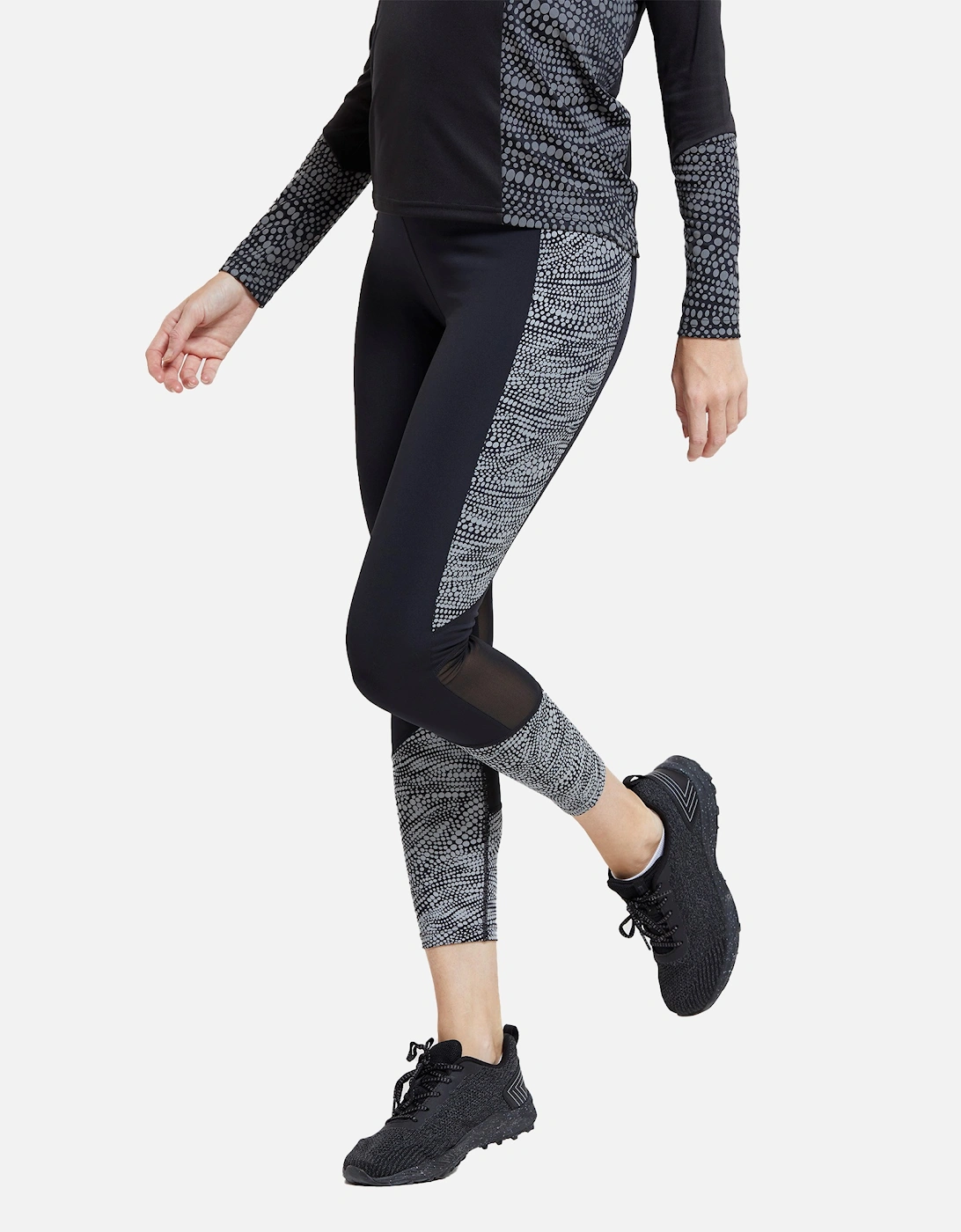 Womens/Ladies Pro Reflective 7/8 Leggings