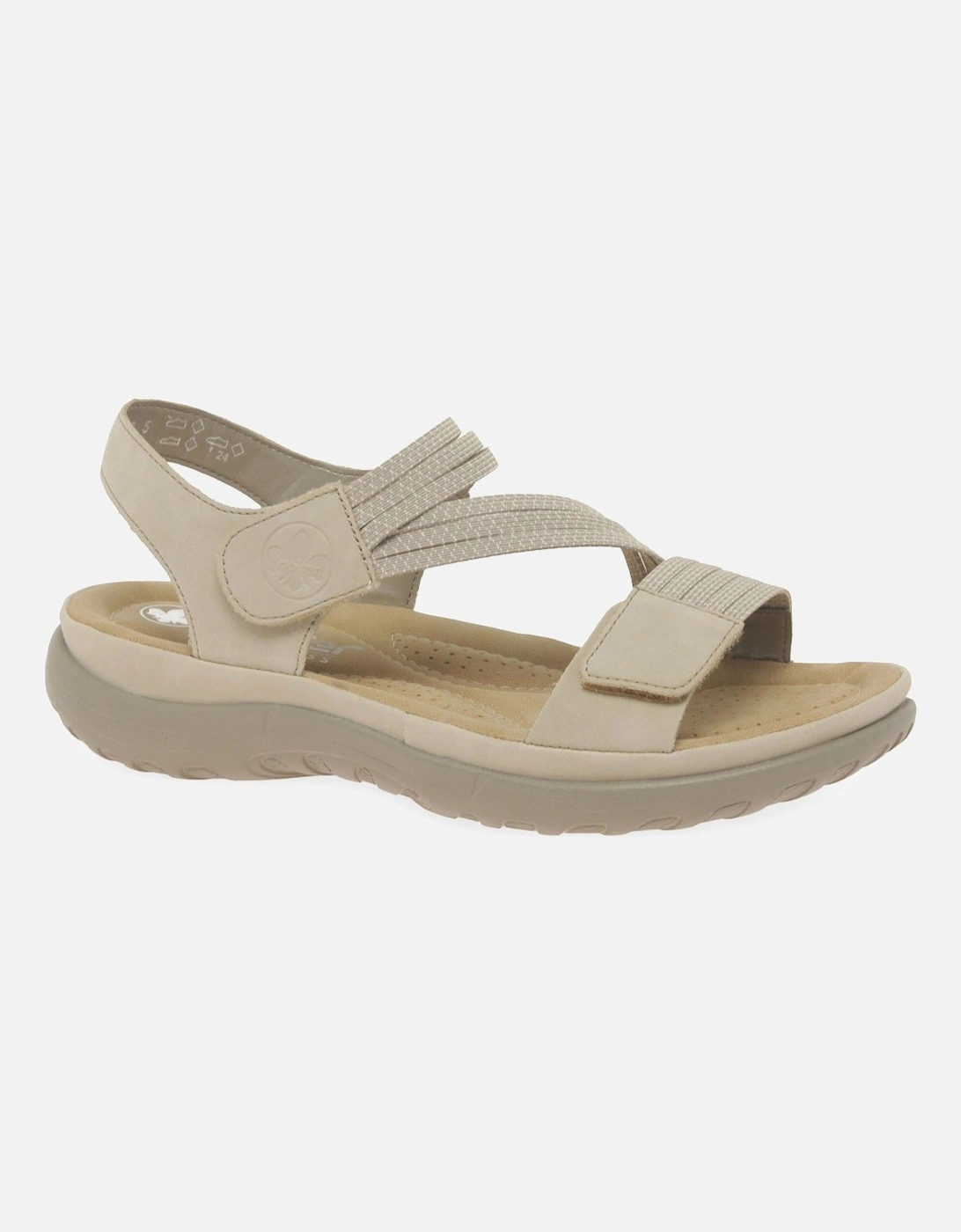 Rieker Women's Brown Locket Sandals  6 Size 6