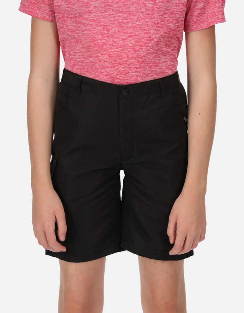 Girls Sorcer II Durable Reflective Wicking Shorts