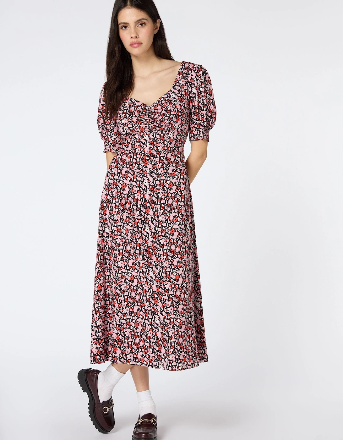 Cian Dress in Ditsy Floral, 6 of 5