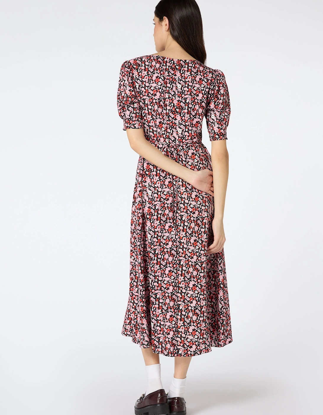 Cian Dress in Ditsy Floral