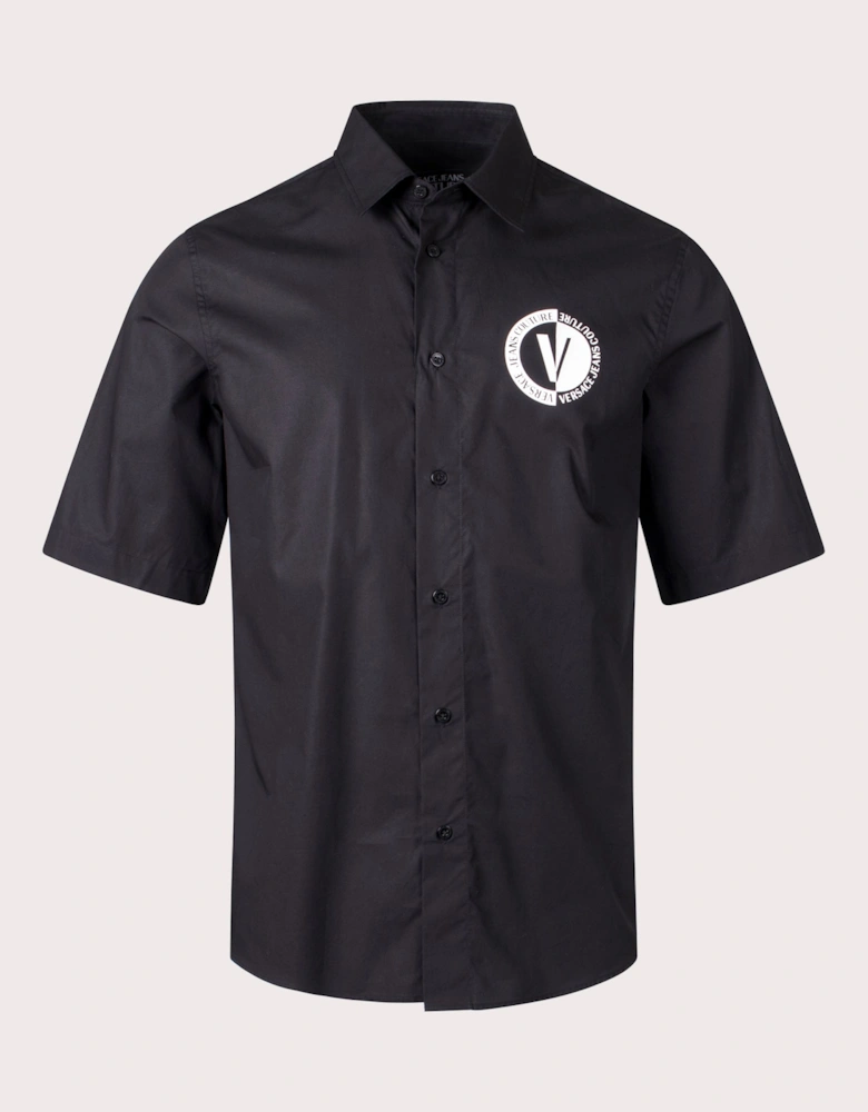 Short Sleeve New V Emblem Logo Shirt