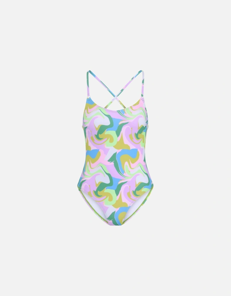 Maribel Marble Print Swimsuit