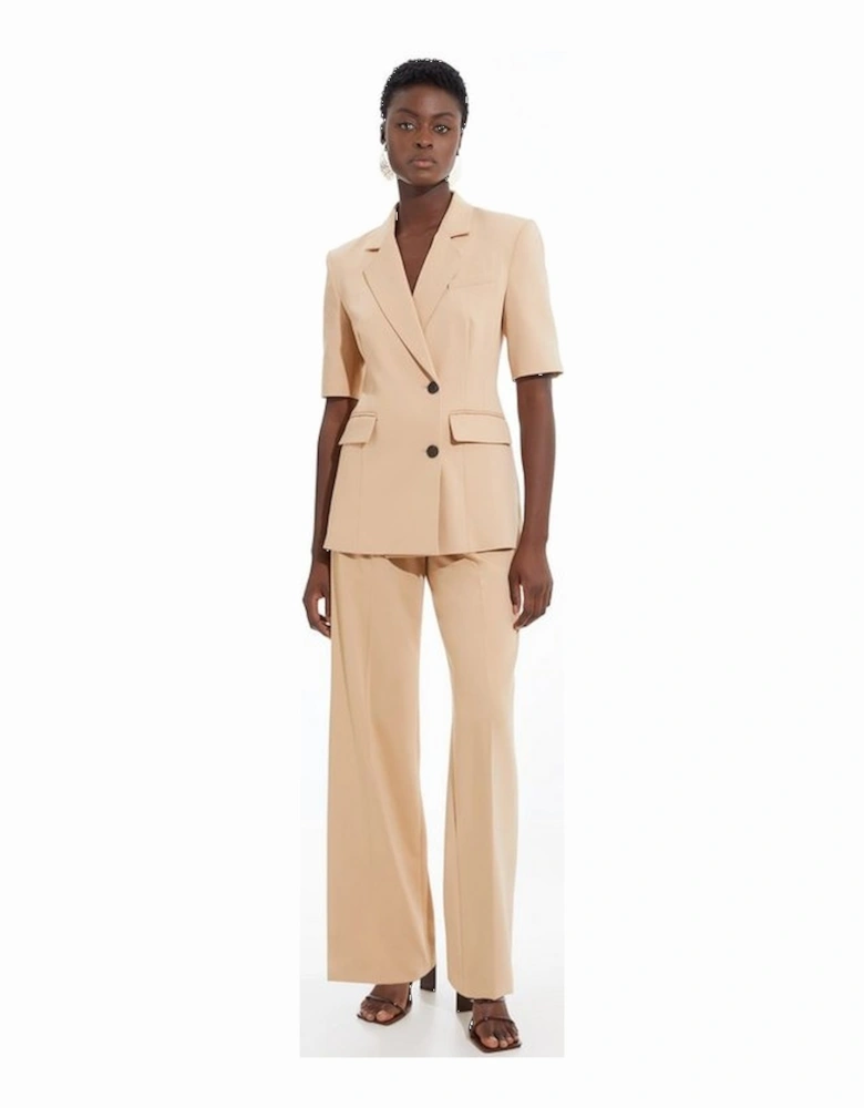 Tailored Straight Leg Trousers