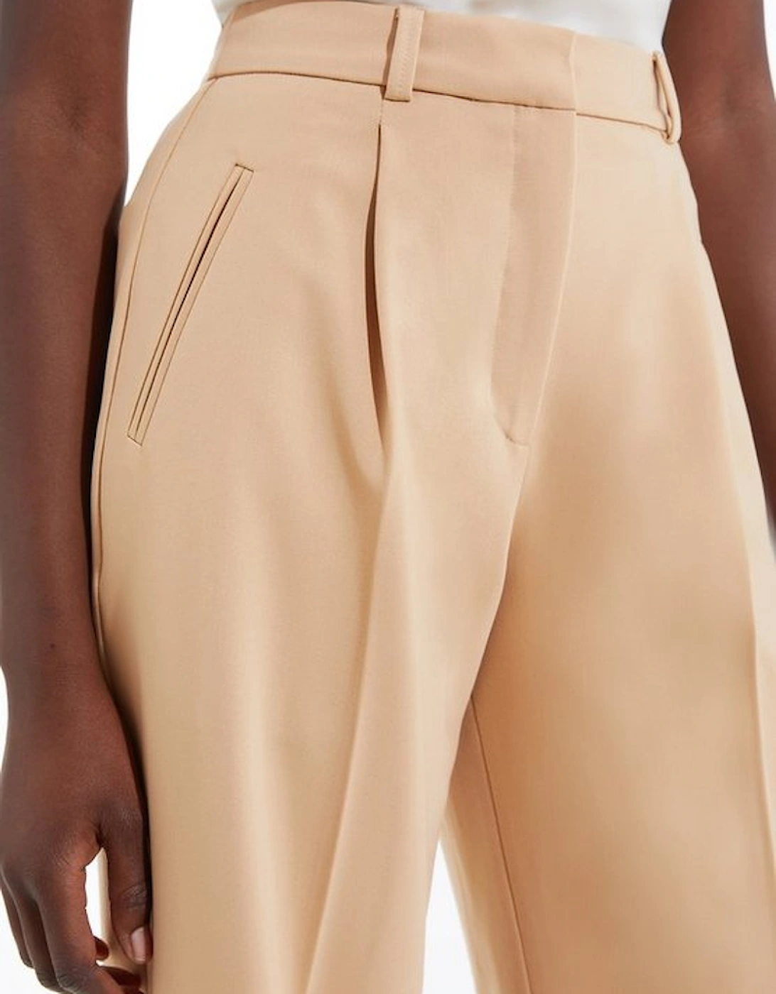 Tailored Straight Leg Trousers