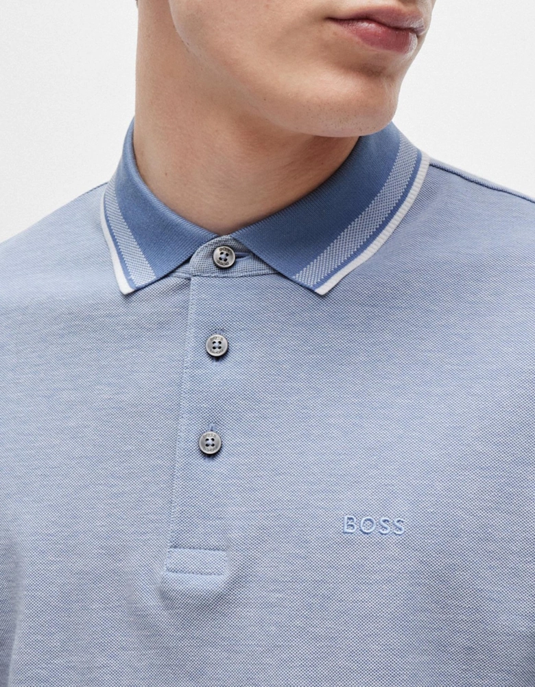 H Prout 141 Polo Shirt Blue