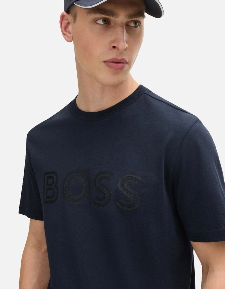 Boss Tee 1 T Shirt Dark Blue