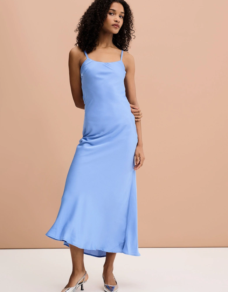 Libra Maxi Dress in Blue