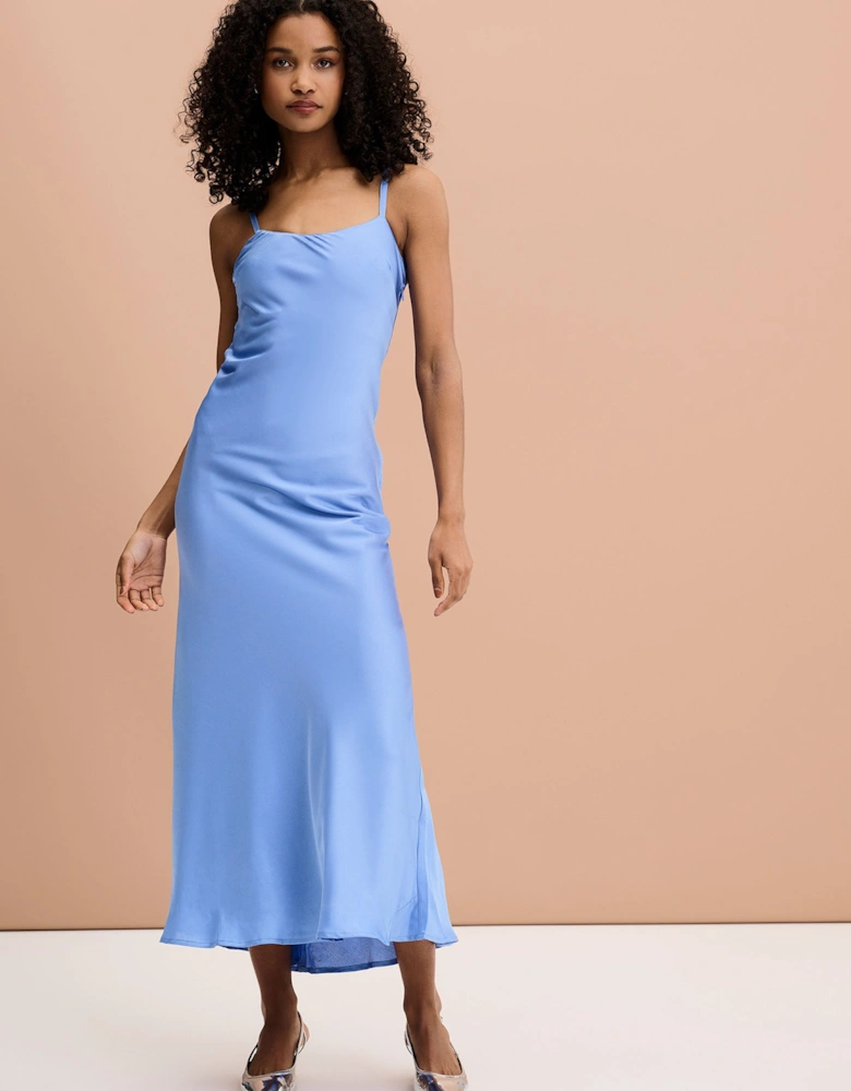 Libra Maxi Dress in Blue