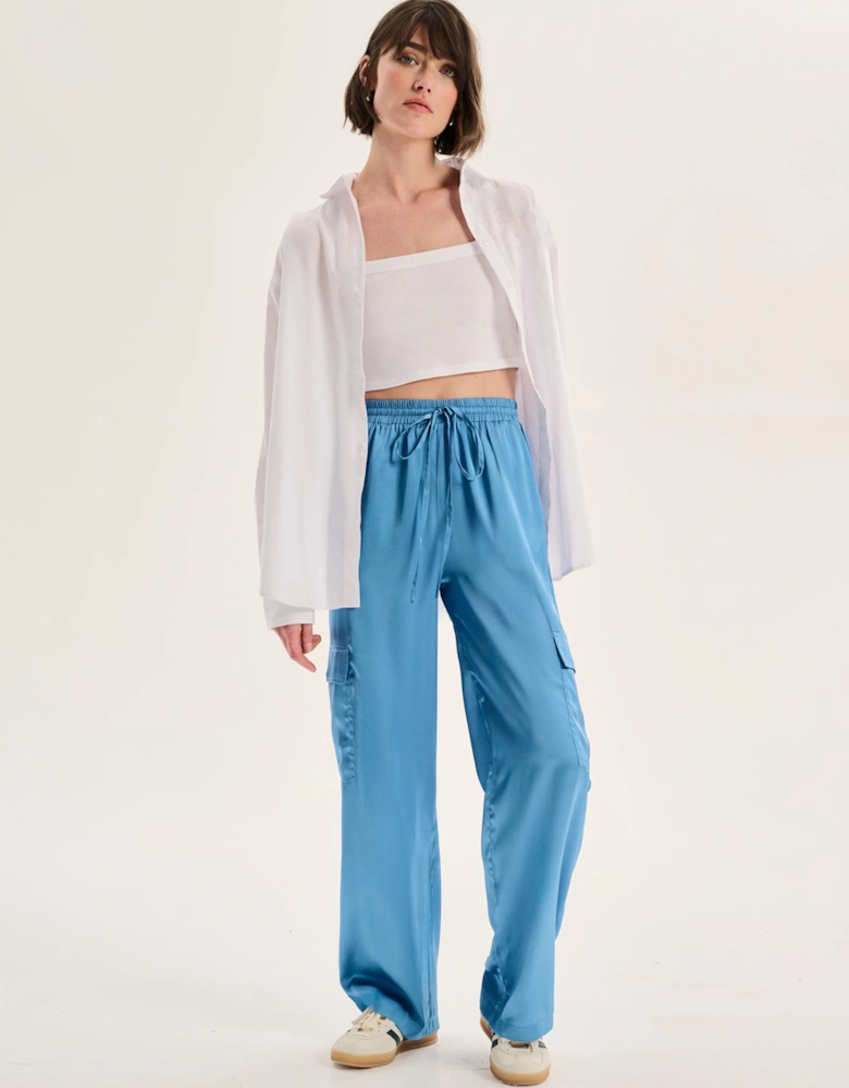 Ismerie Trouser in Light Blue