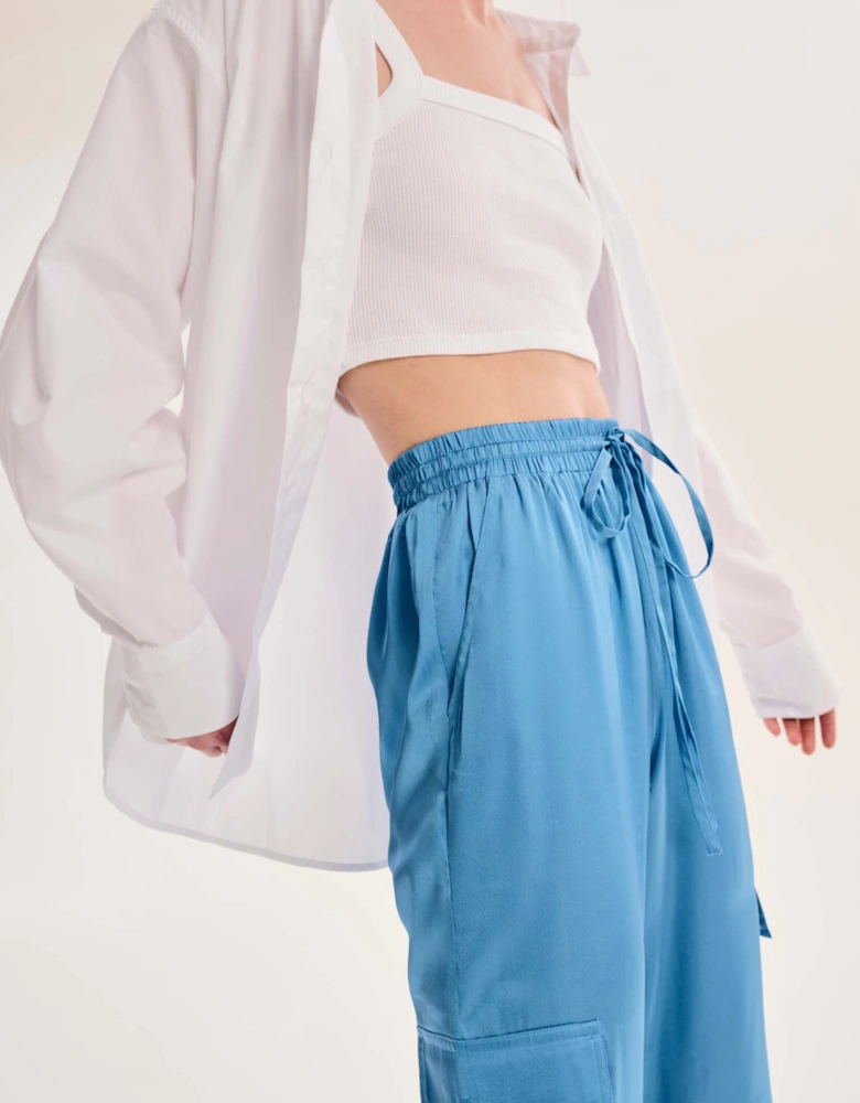 Ismerie Trouser in Light Blue