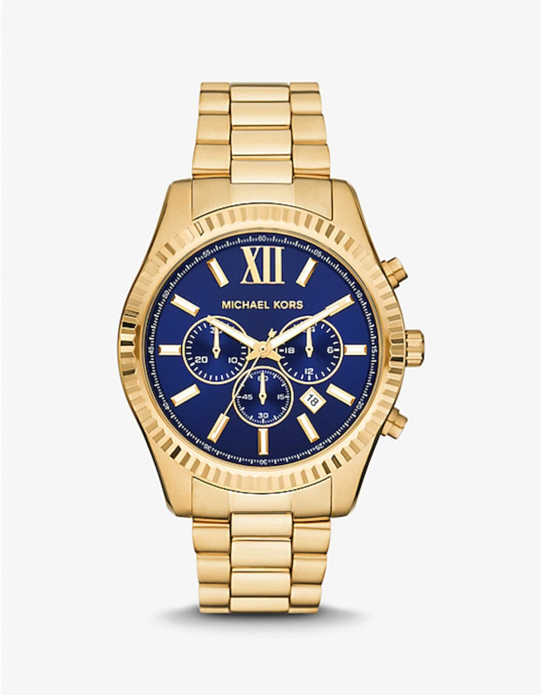 Oversized Lexington Gold-Tone Watch