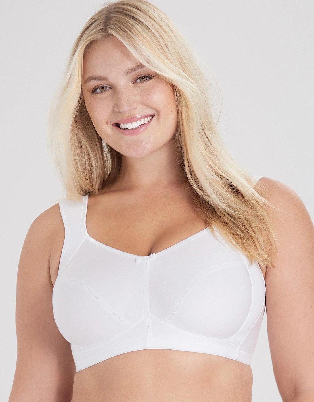 Freedom Skin Relief Cotton Non Wired Bra, 2 of 1