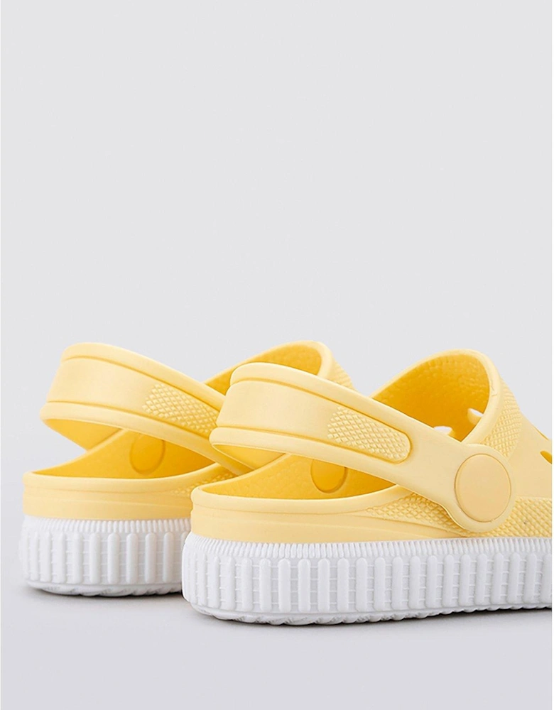 Kids Sling Back Sandal - Yellow