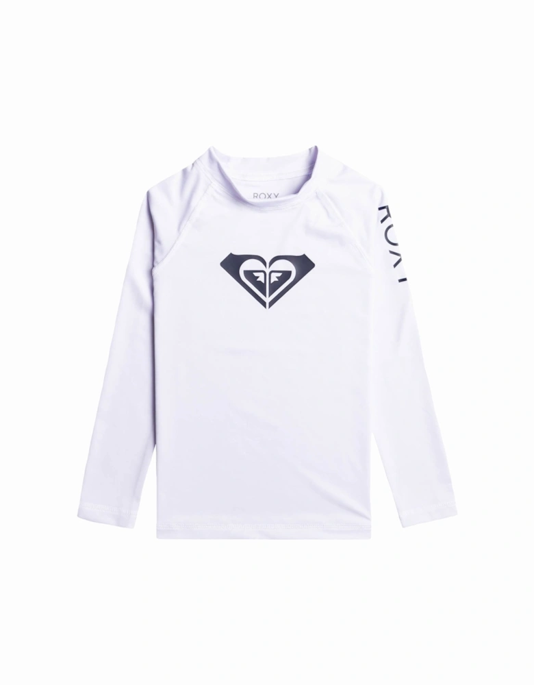 Kids Whole Hearted Long Sleeve UPF 50 Rash Vest