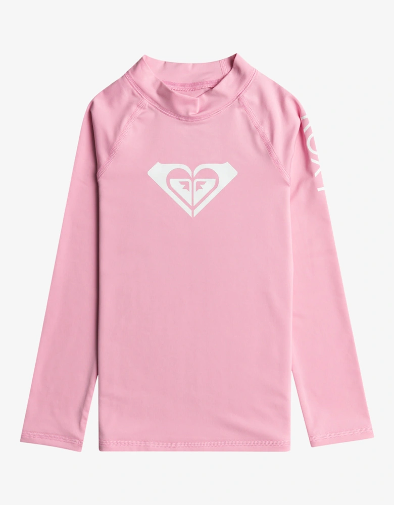 Kids Whole Hearted Long Sleeve UPF 50 Rash Vest