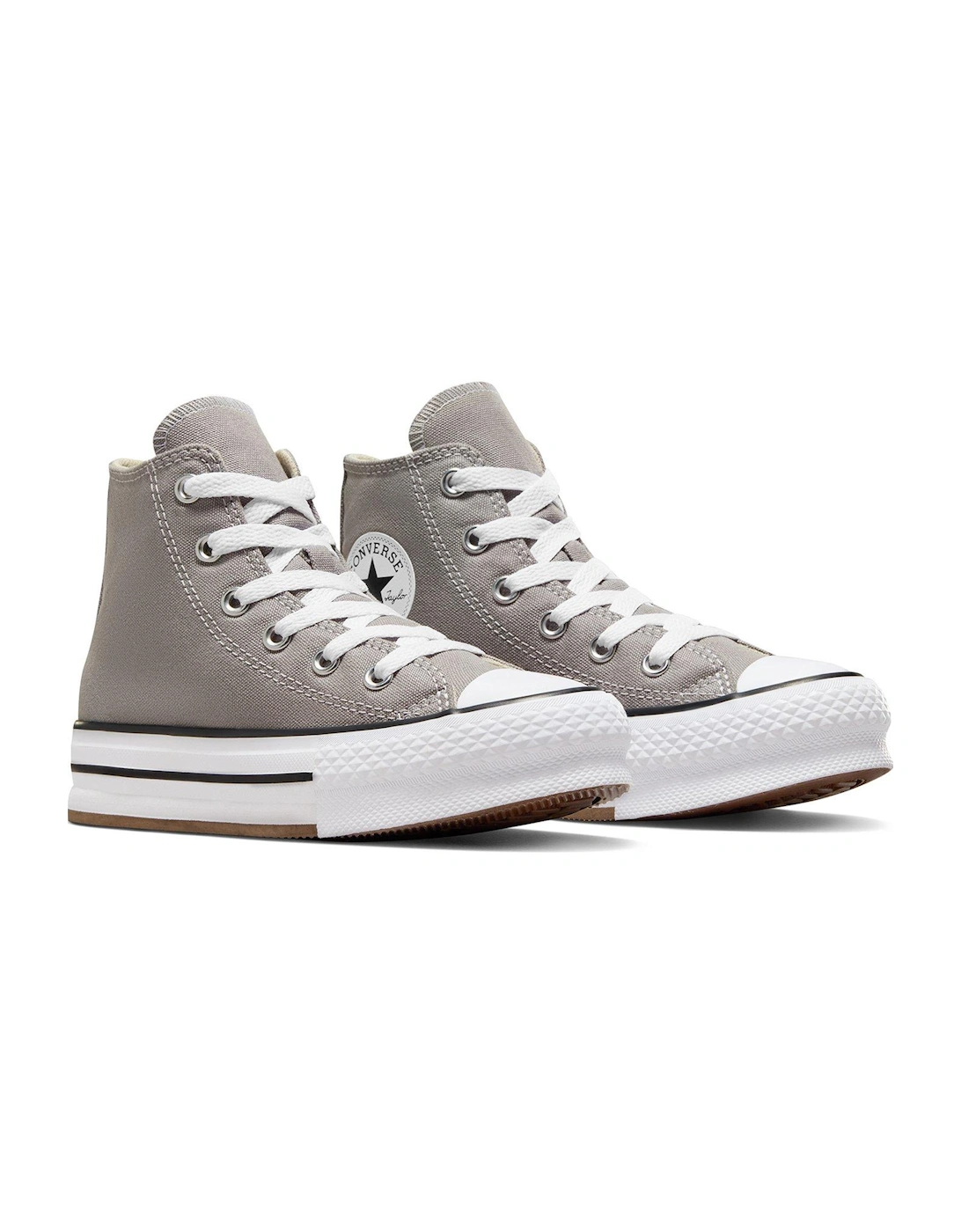 Kids Girls Eva Lift Seasonal Color High Tops Trainers - Off White