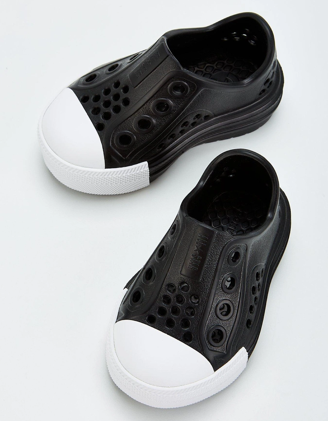 Infant Unisex Play Lite Cx Foundational Slip Trainers - Black/White