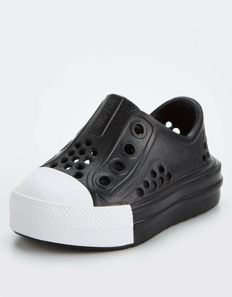 Infant Unisex Play Lite Cx Foundational Slip Trainers - Black/White