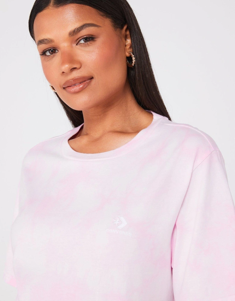 Marble Wash T-Shirt - Lilac