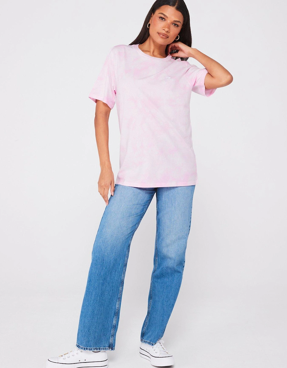 Marble Wash T-Shirt - Lilac