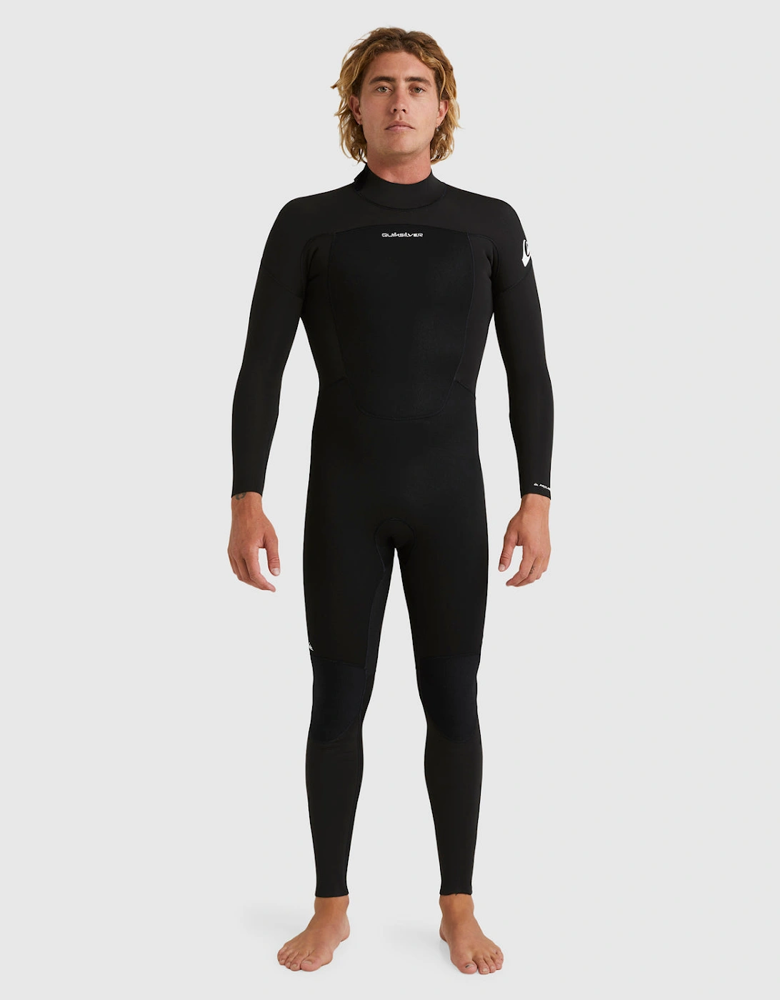 Men's Quiksilver Mens 3/2mm Prologue Full Length Neoprene Wetsuit - Black - Size: M / tall