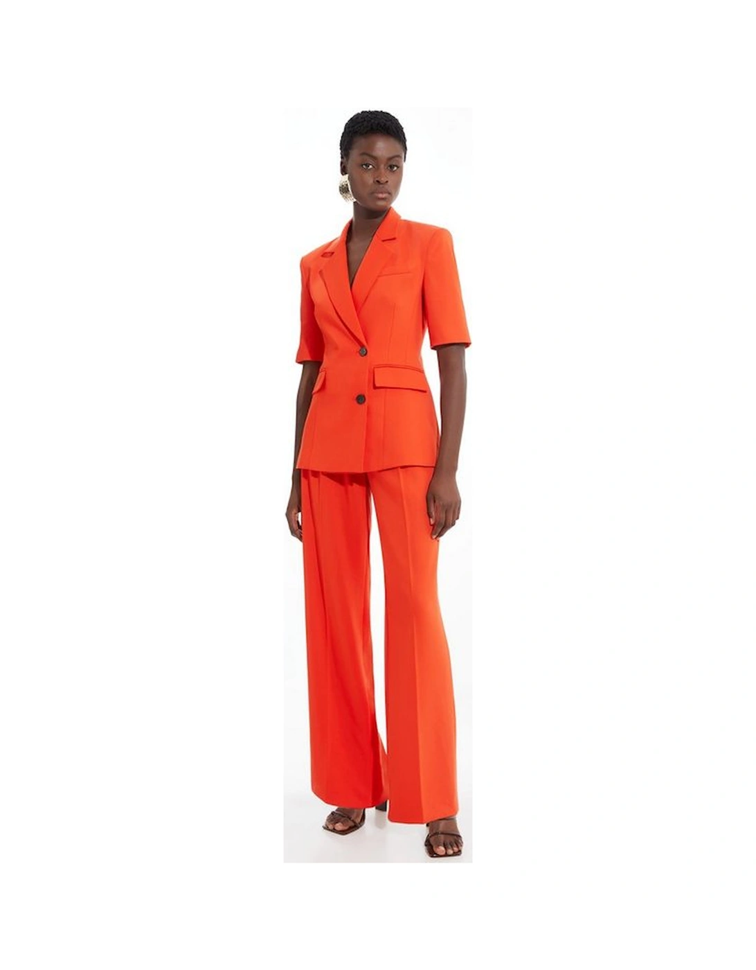 Tailored Straight Leg Trousers, 5 of 4