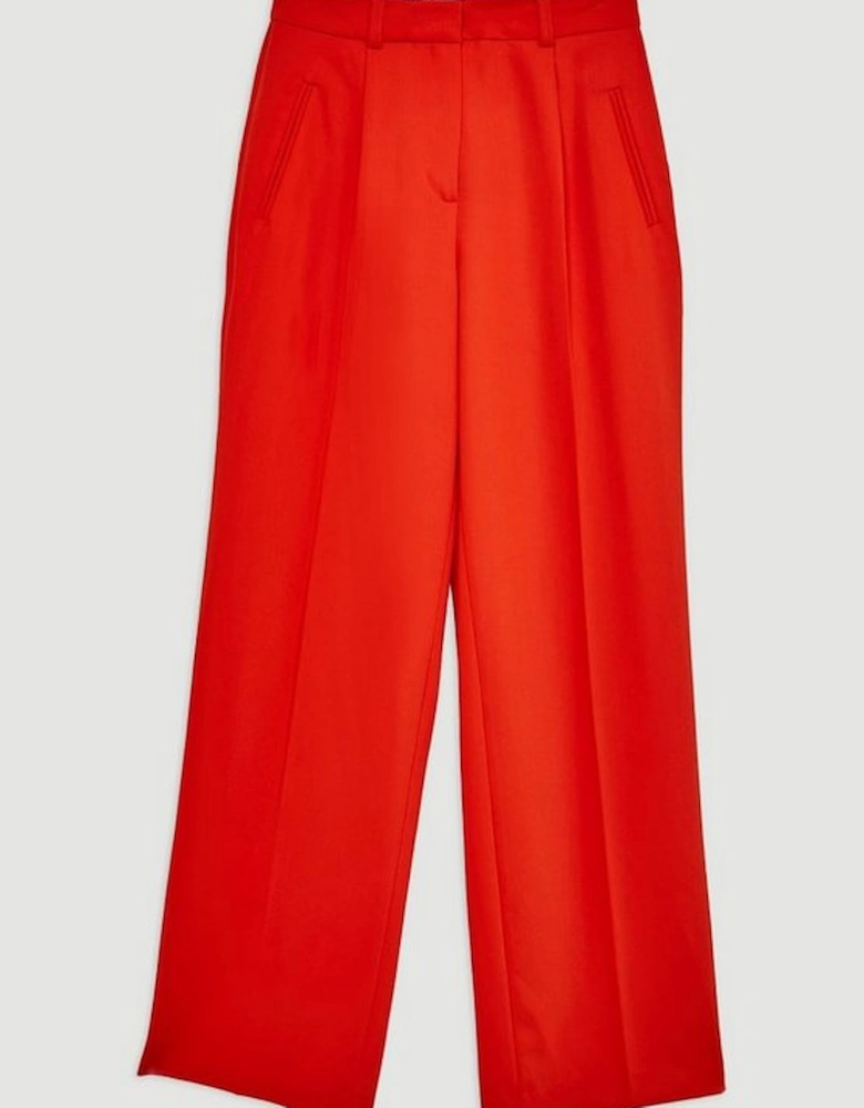 Tailored Straight Leg Trousers