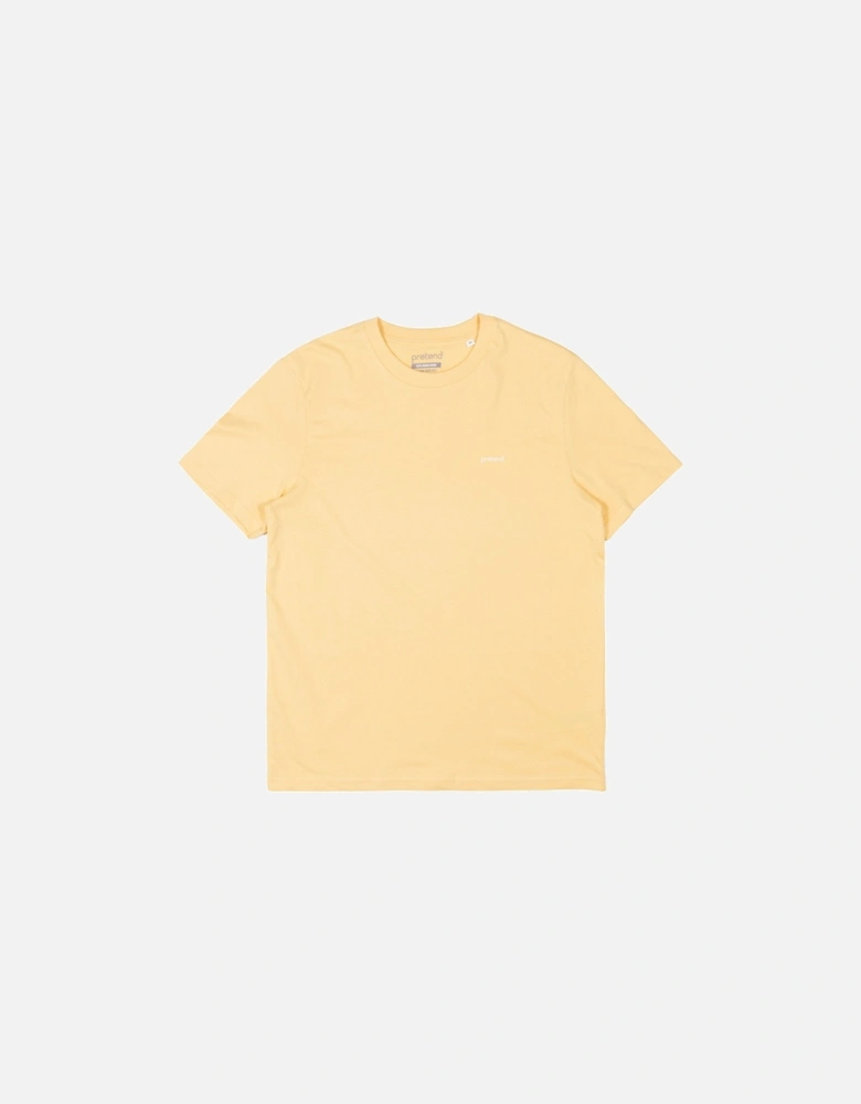 Pretend Brackets Chest T-Shirt - Sunshine