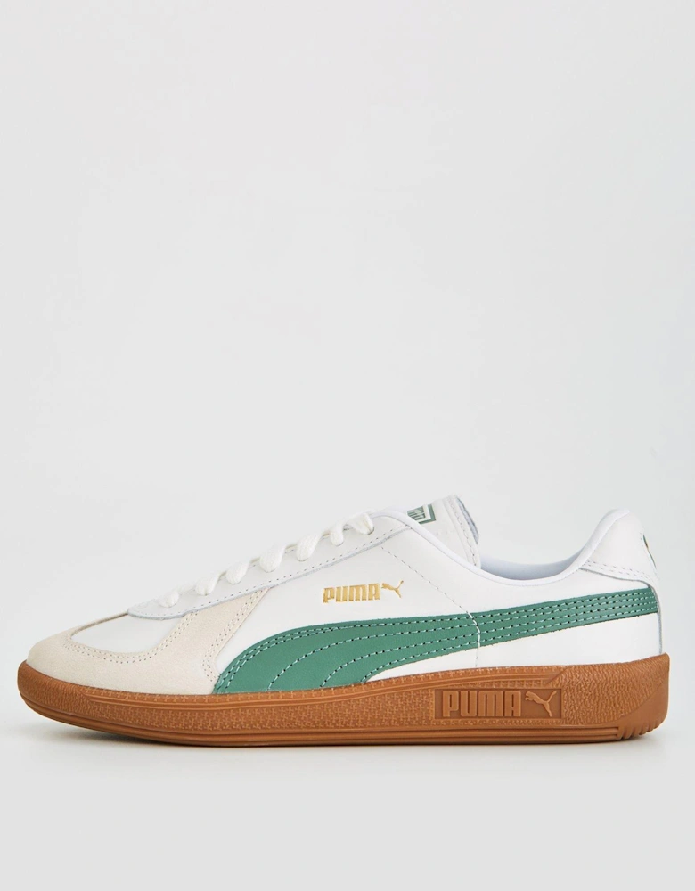 Womens Army Trainer - White/green