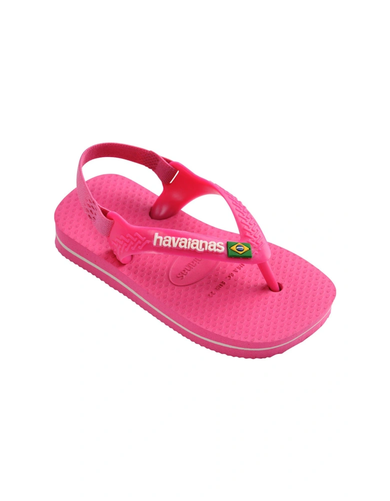 Baby Brasil Logo Flip Flop Sandal