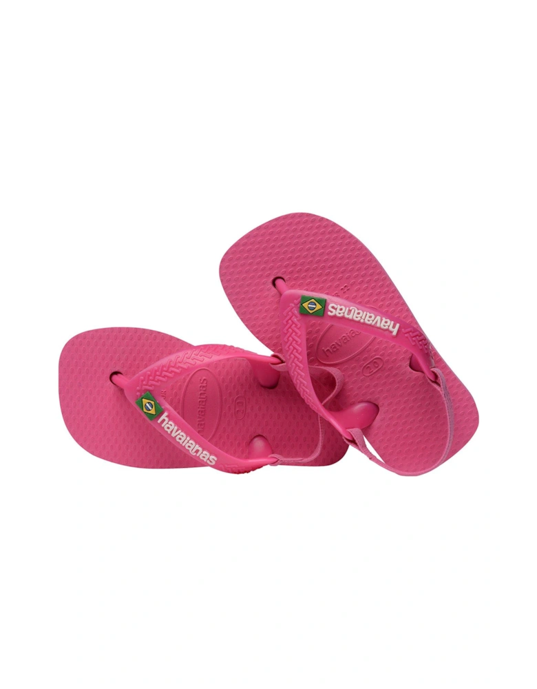 Baby Brasil Logo Flip Flop Sandal