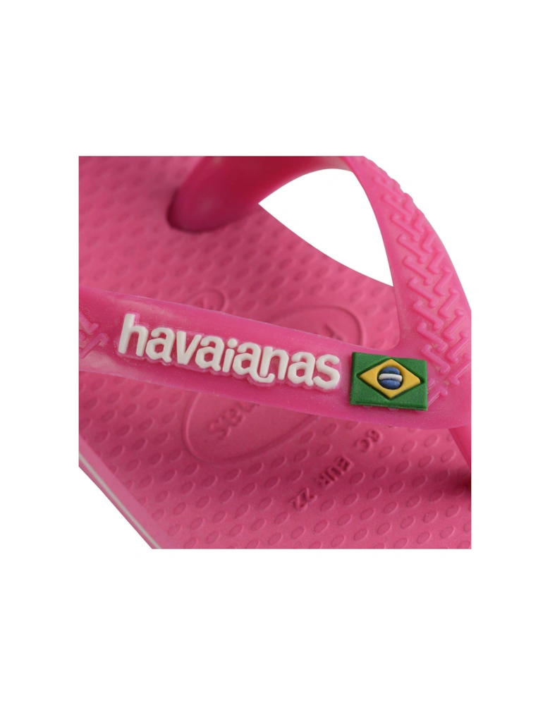 Baby Brasil Logo Flip Flop Sandal