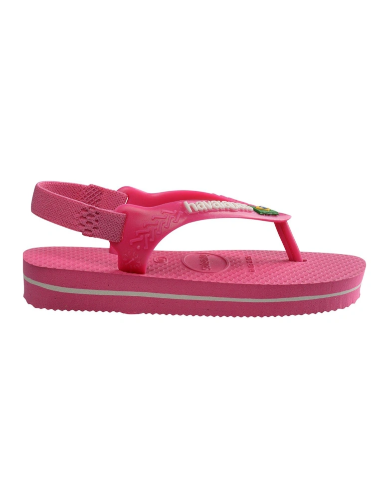 Baby Brasil Logo Flip Flop Sandal
