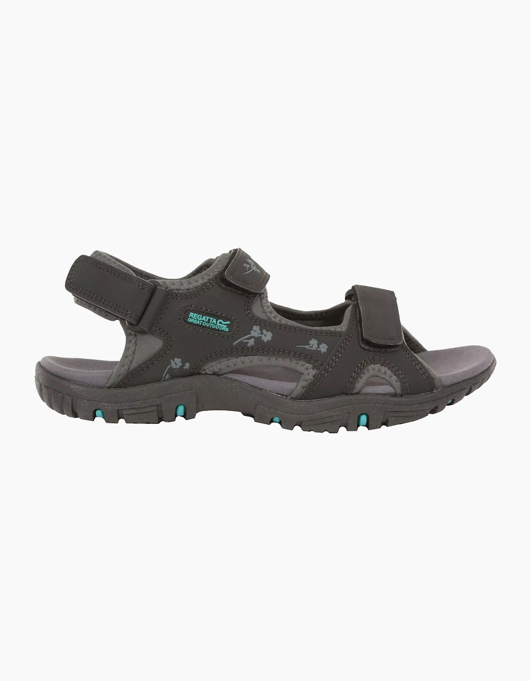 Women's Regatta Womens/Ladies Haris Sandals - Black - Size: 3
