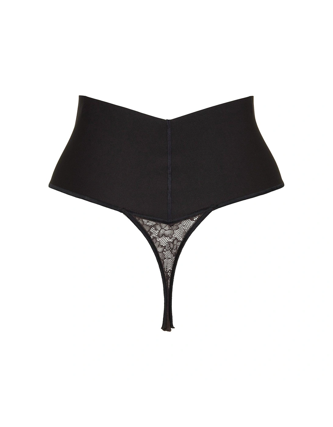 Tame Your Tummy Shaping Thong - Black