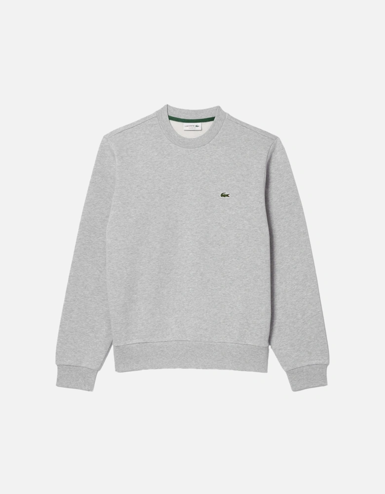 Brushed Fleece Sweatshirt, Grey