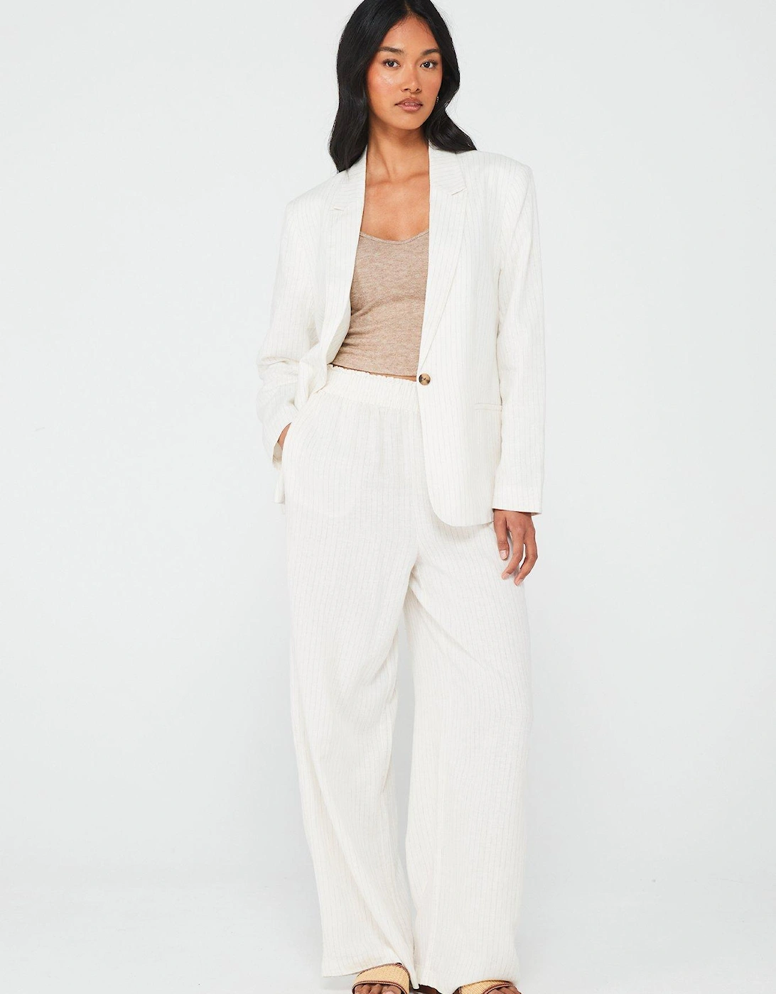 Structured Blazer - Off White